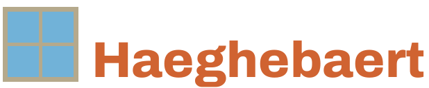 Logo Schrijnwerkerij Haeghebaert (licht, voor donkere achtergrond)